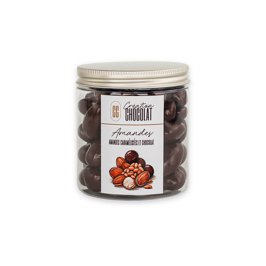Amandes enrobées Noir