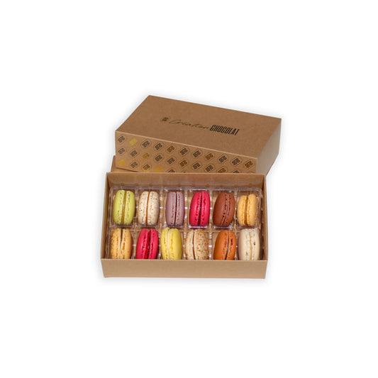 Macarons 12 pièces