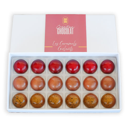 Coffret Caramels 18 pièces