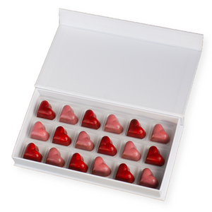 Cœurs Caramel 18 pièces