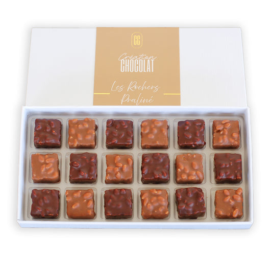 Coffret Rochers Praliné 18 pièces